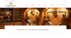 Desktop Screenshot of cotalimarrestaurante.com